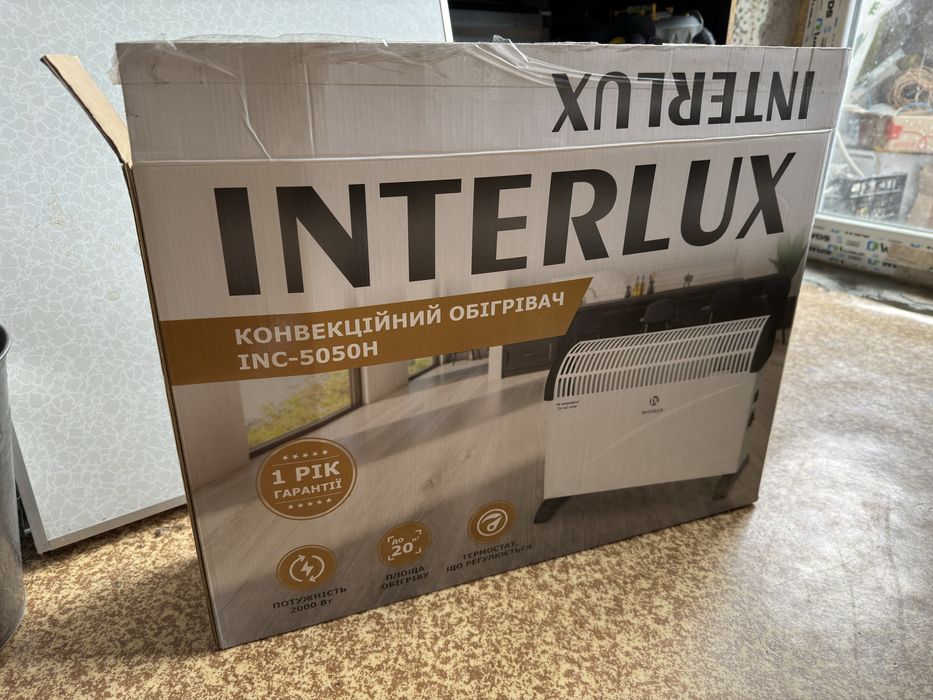 Конвекційний обігрівач INTERLUX