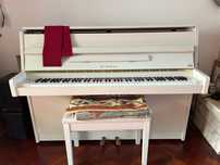 Vendo Piano Branco em óptimo estado da linha Yamaha