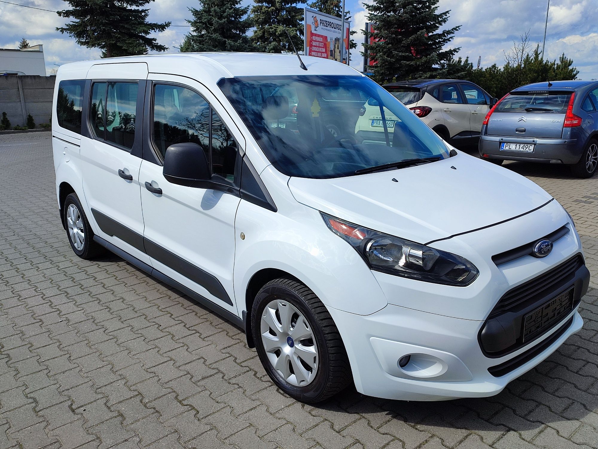 Ford Transit Connect 2017 Rok  5 osobowy Klimatyzacja 1.5 TDCi