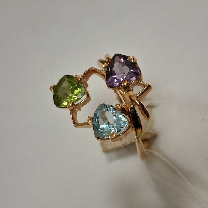 Кольцо Золото 585 4.03 г размер 17.5