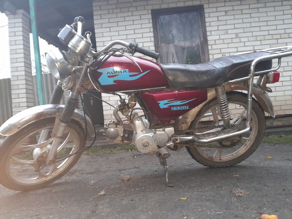 Альфа дельта мопед мотоцикл