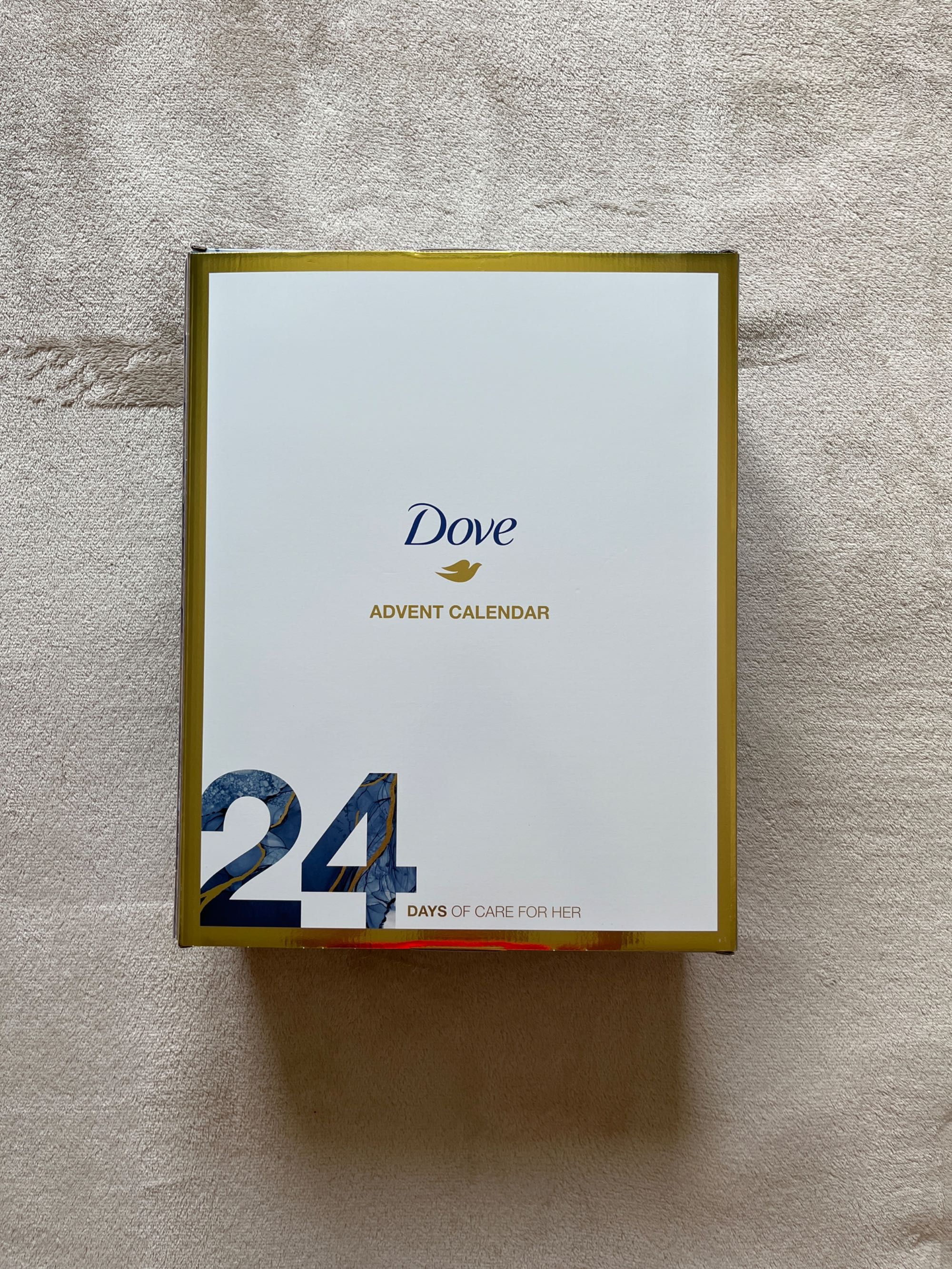 Kalendarz adwentowy Dove kosmetyki zestaw