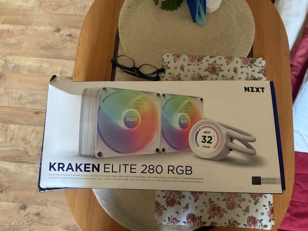 Chłodzenie Kraken Elite 280 RGB, jeden wnetylator nie chodzi
