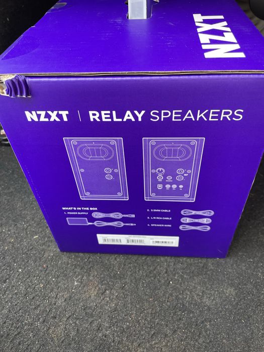 Colunas NZXT 80w NOVAS