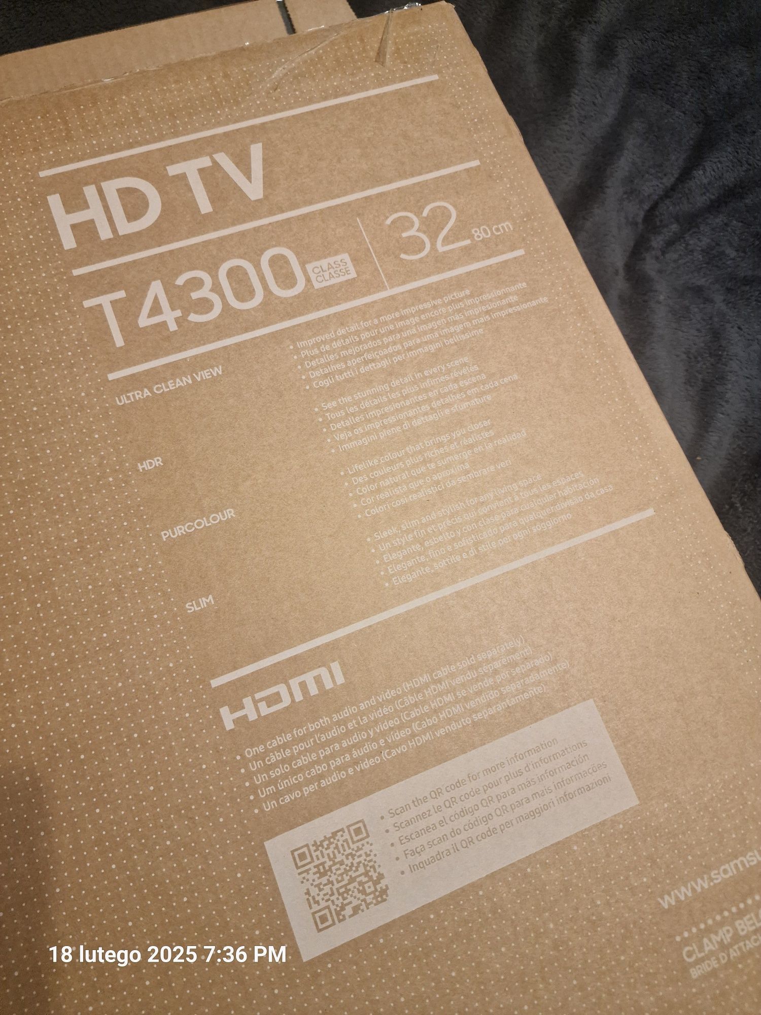 TV Samsung 32" nowy UE32T4302AE