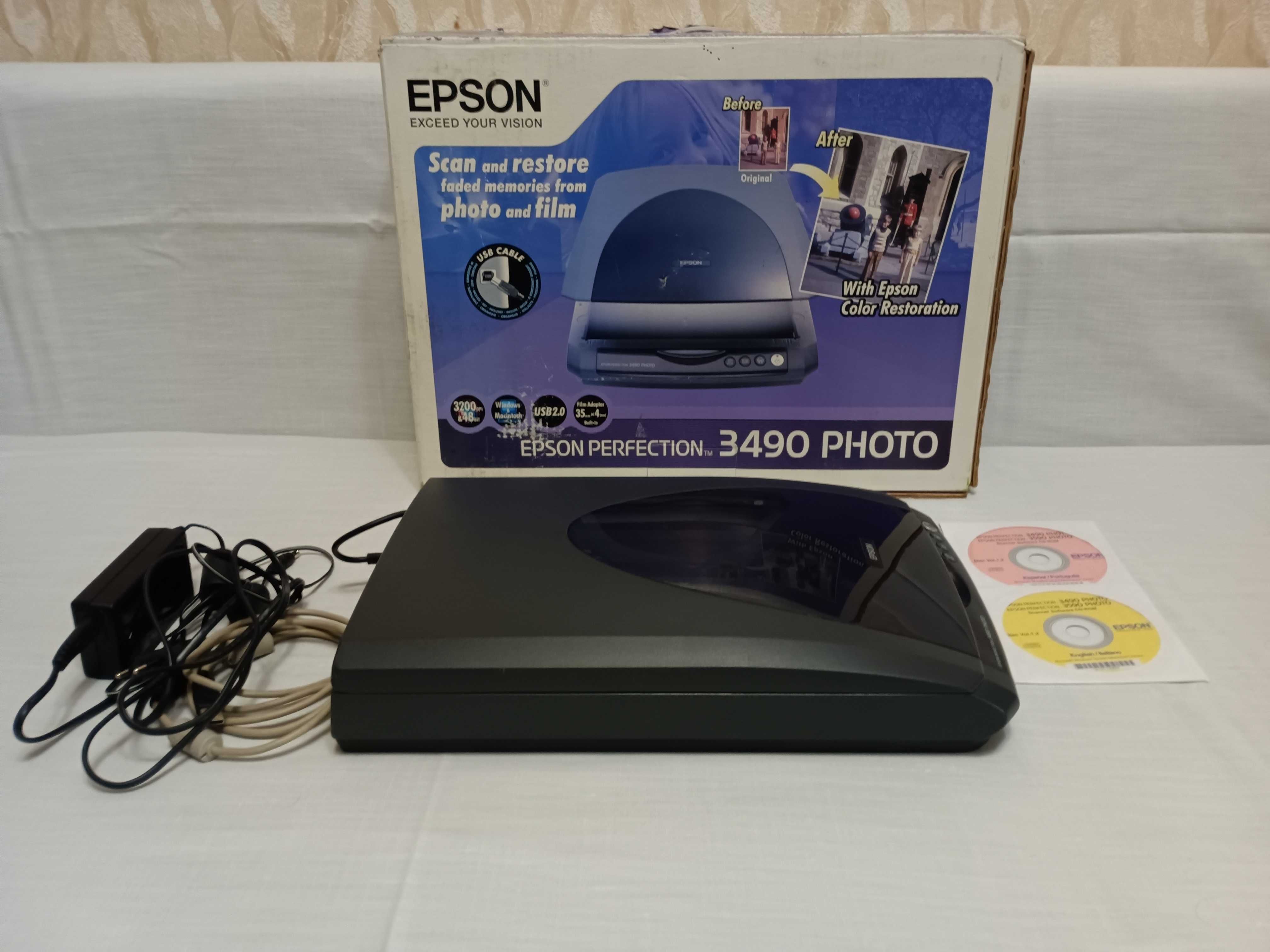 Сканер Epson Perfection 3490 Photo