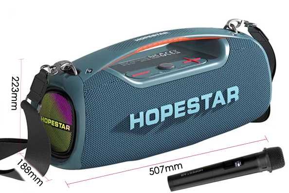 Bluetooth колонка HOPESTAR A60 100W с микрофоном