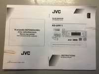 Instrukcja obsługia radia JVC KD-LH911 karta SD CD
