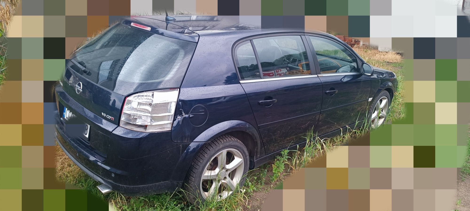 Opel Signum 3.0 CDTI uszkodzony w całości na części