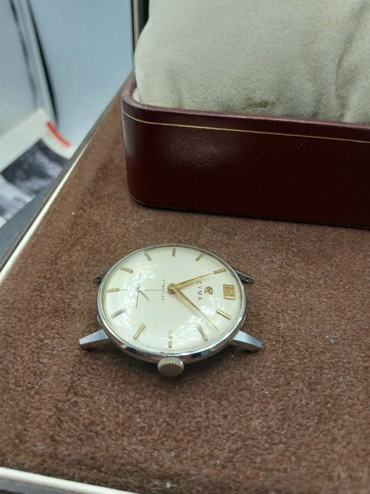 Zegarek cyma  cymaflex swiss mechaniczny unikat