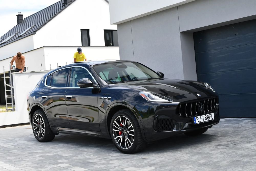 Maserati Grecale Piękna Perłowa Czerń Jak Nowy Salonowy przebieg serwisowany w ASO