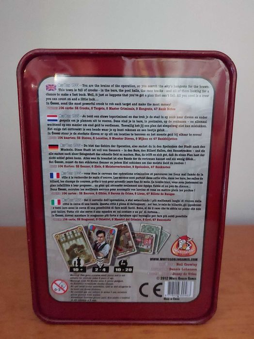 Crooks (Board Game, Jogo de Tabuleiro)