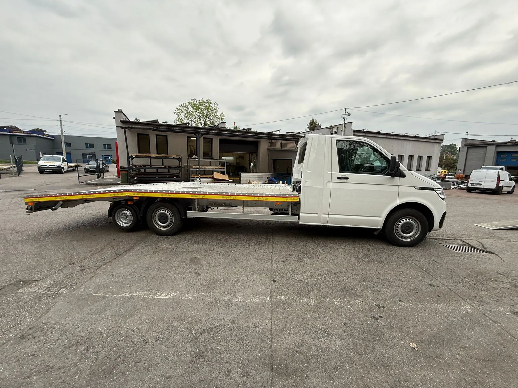 Volkswagen Transporter T6.1 Juzjade.pl PPP FULL LED DSG  FULL LED Automat DSG DMC 3500KG 2100kg ładowności 1-WŁ f-vat23%
