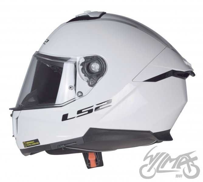KASK LS2 FF808 STREAM II SOLID WHITE rozmiar M Nowy blenda