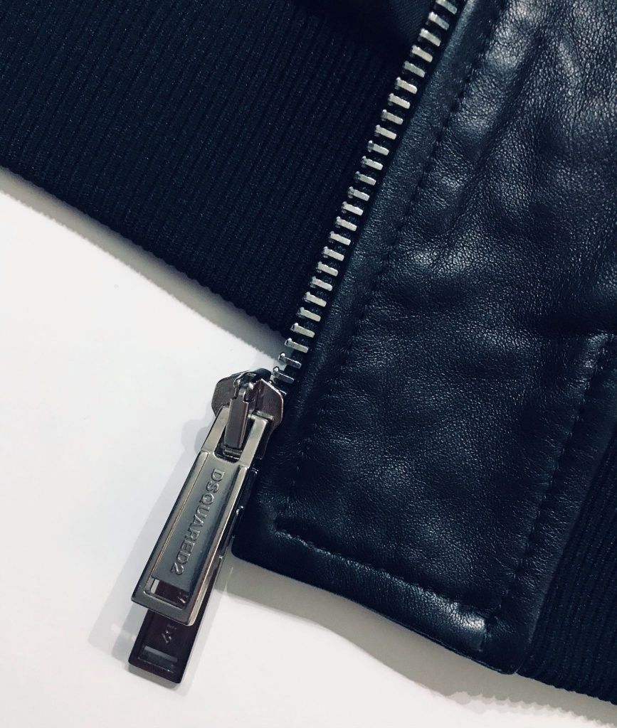 Bejsbolówka Skóra naturalna Dsquared2