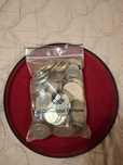 Lote de moedas antigas