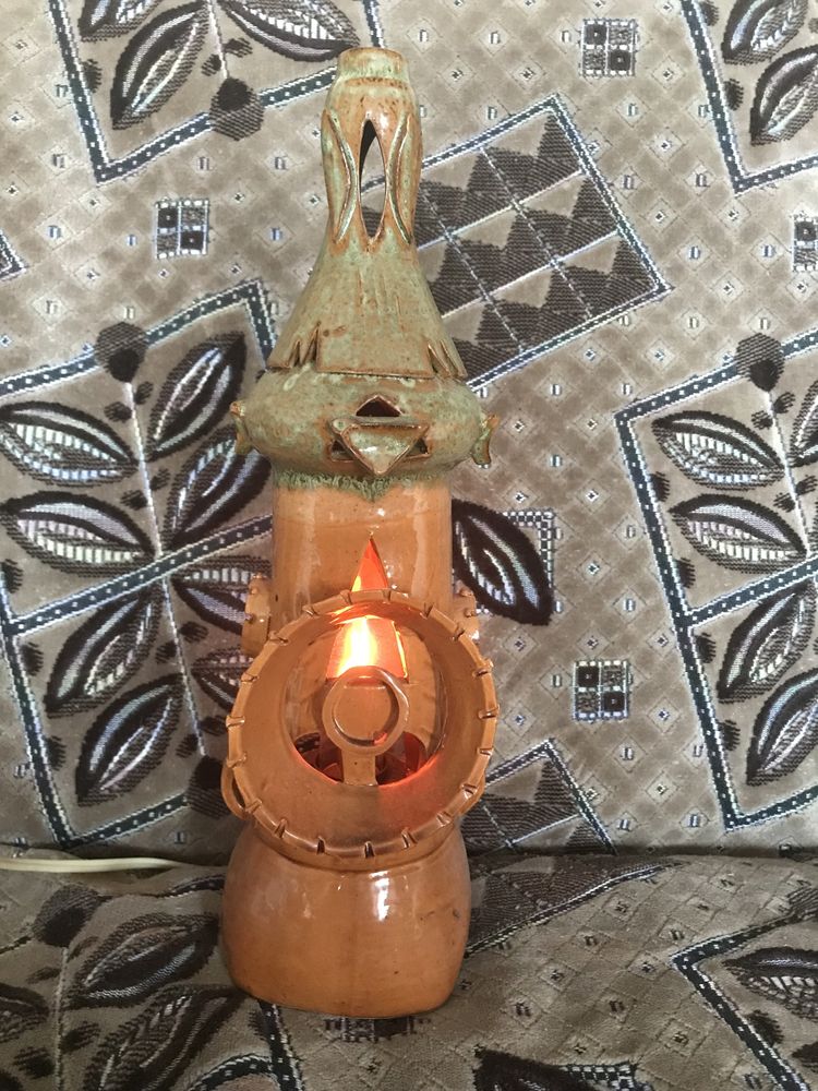 Лампа нічник «Мельница» кераміка (Нова) СССР