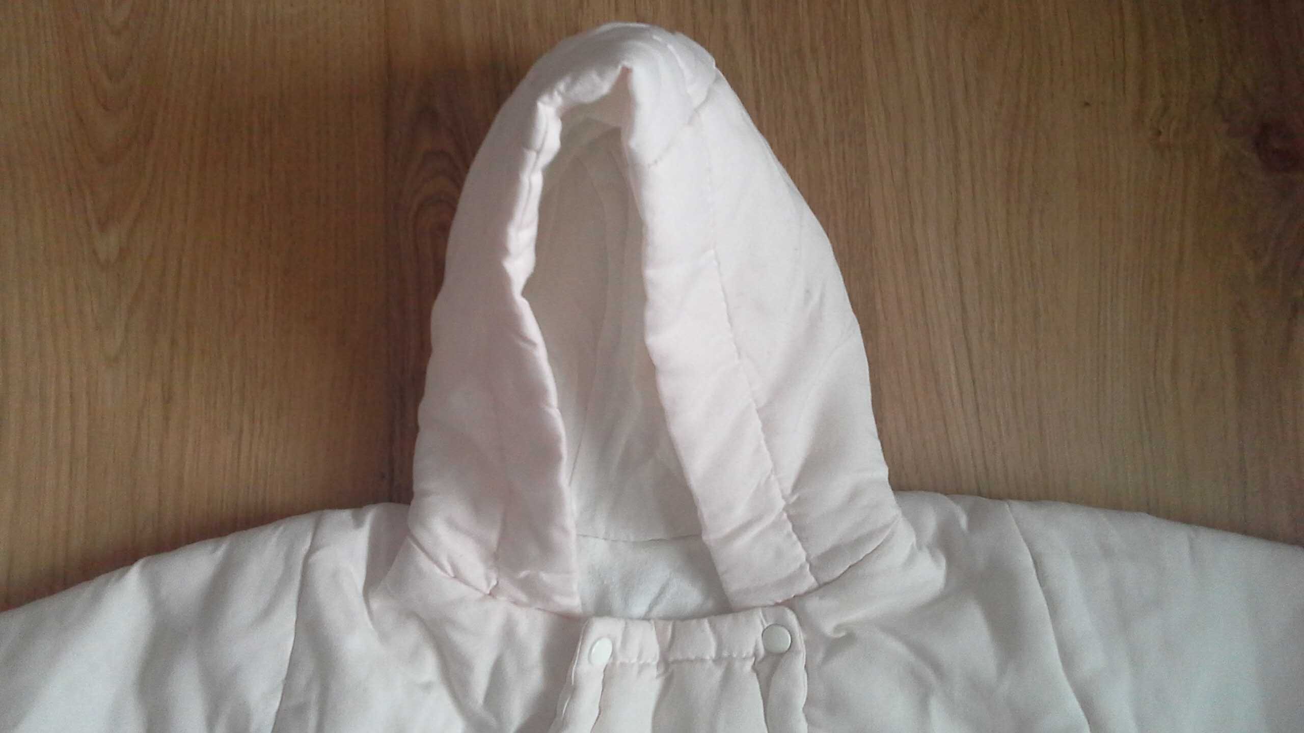 Baby Colibra ocieplany Śpiworek 56-62cm 0-3m aniołki chrzest