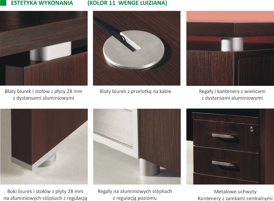 Zestaw mebli biurowych od producenta, komplet mebli do biura