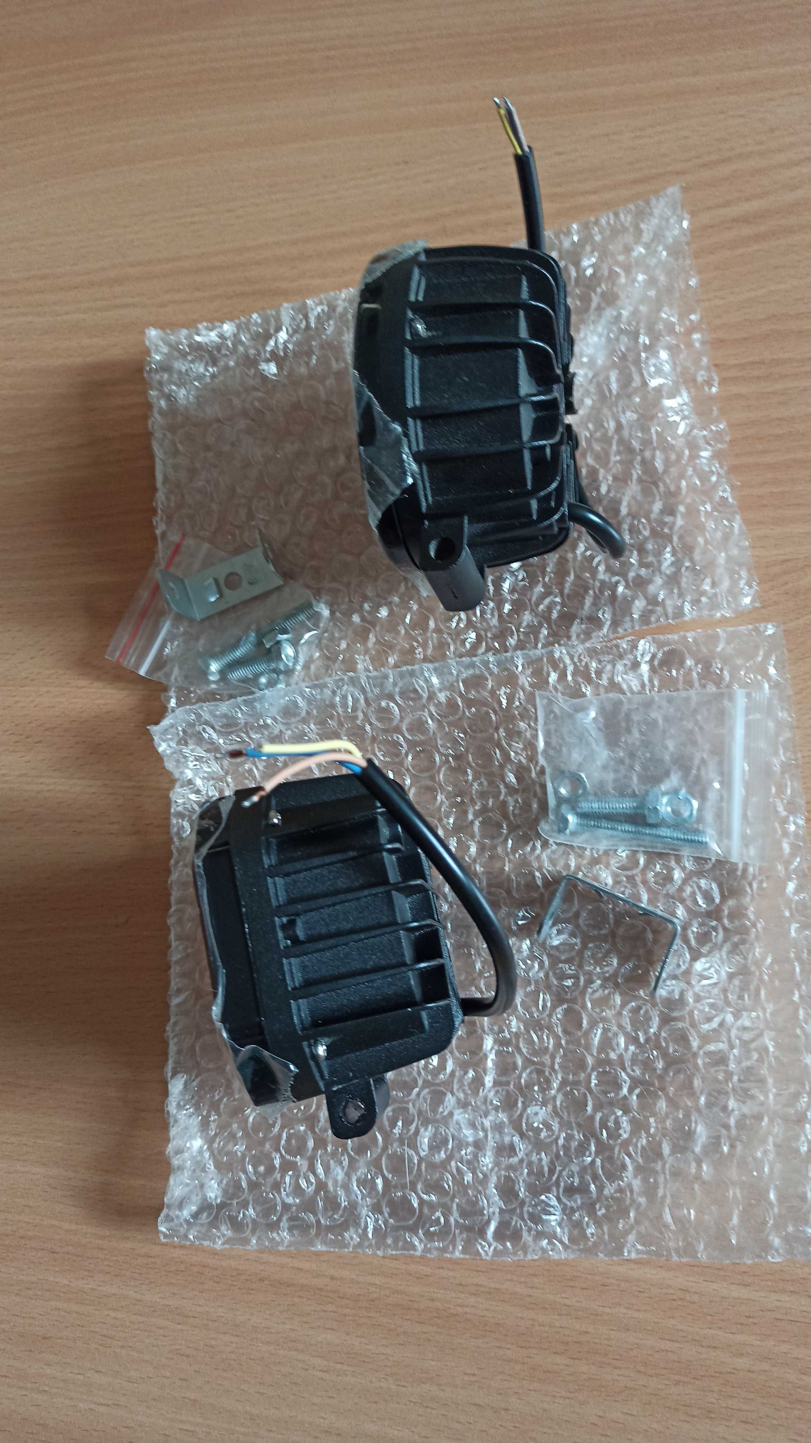 LED фара квадратная/круглая Арктик Arctic V3+, 3 лінзи, 12-80 В