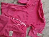 Damski komplet fuksja bluza Spodenki Welur