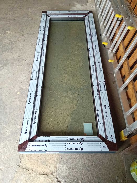 Okno balkonowe pojedyncze