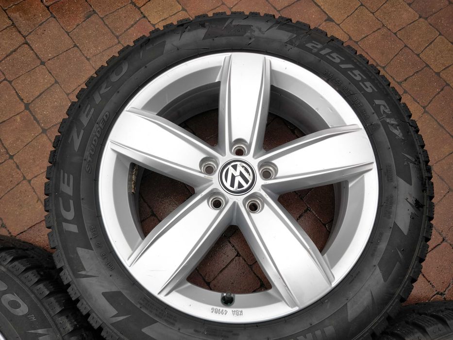 3326. Alufelgi 17" T-roc Tiguan II Passat oryginał 6.5Jx17 ET38 5x112
