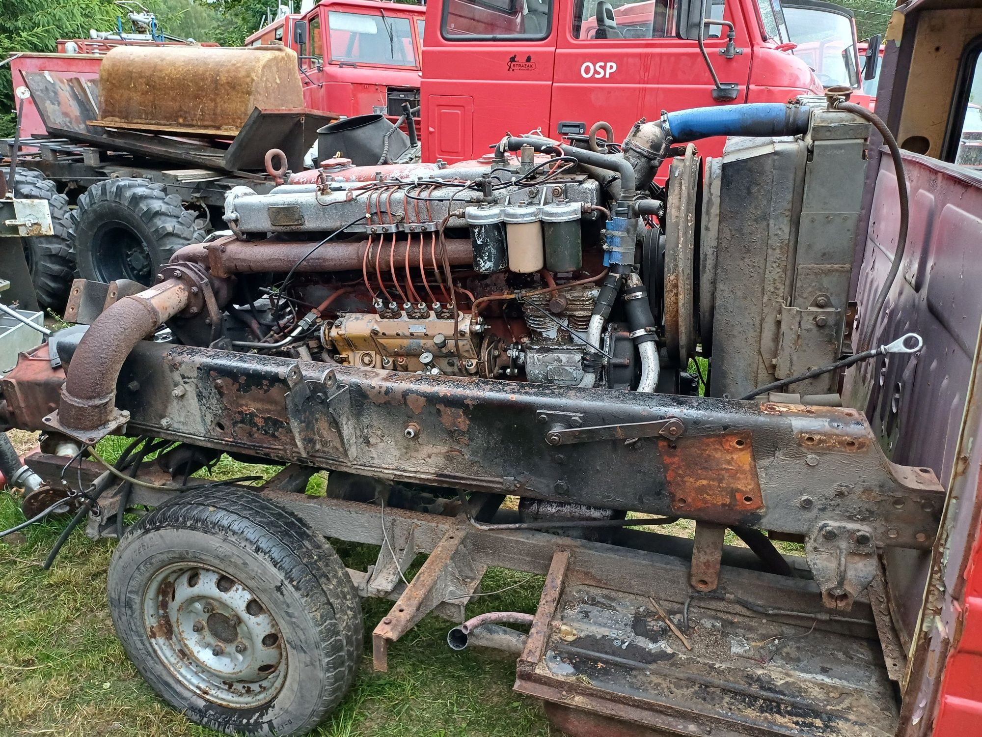 Silnik SW 680 Turbo Leyland z osprzęt Jelcz bizon super fadroma Ł34