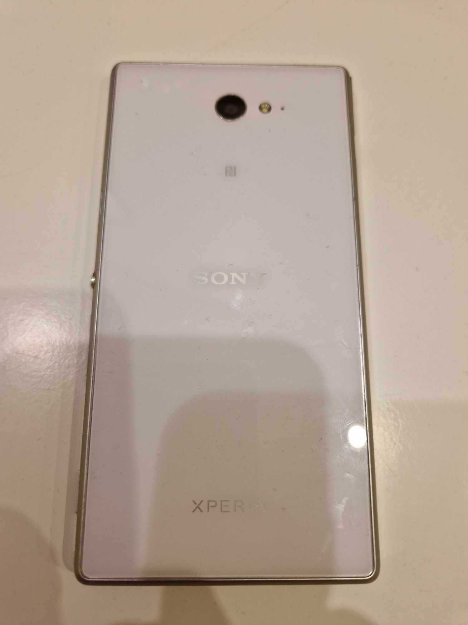 Smartfon Sony XPERIA M2 biały D2303 DZIAŁA telefon