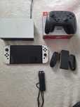 Nintendo swich OLED+pad+ dwie gry
