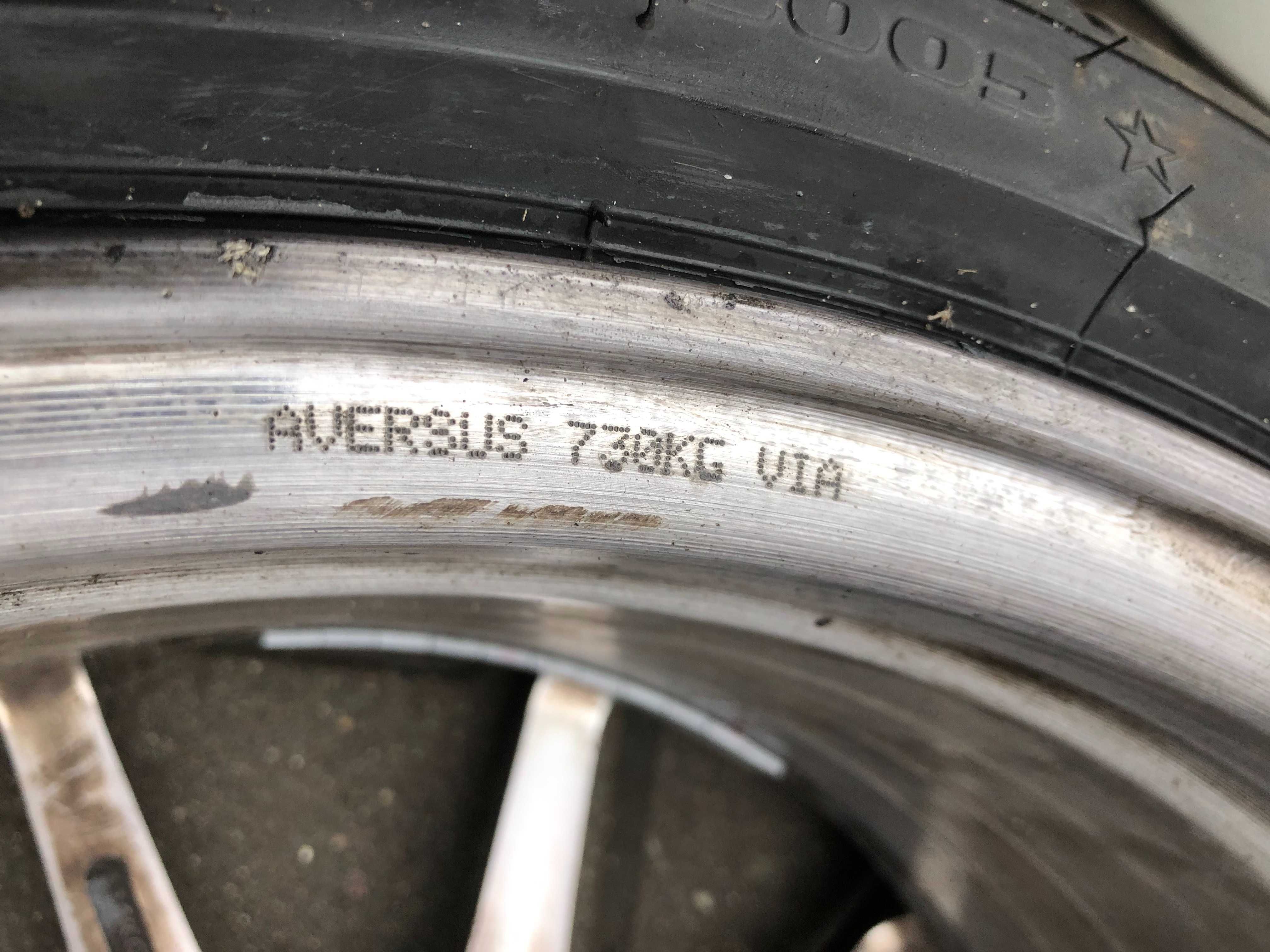 Felgi Kola AVERSUS AUDI A4 S4 B8 8.5JX19 et32 3szt