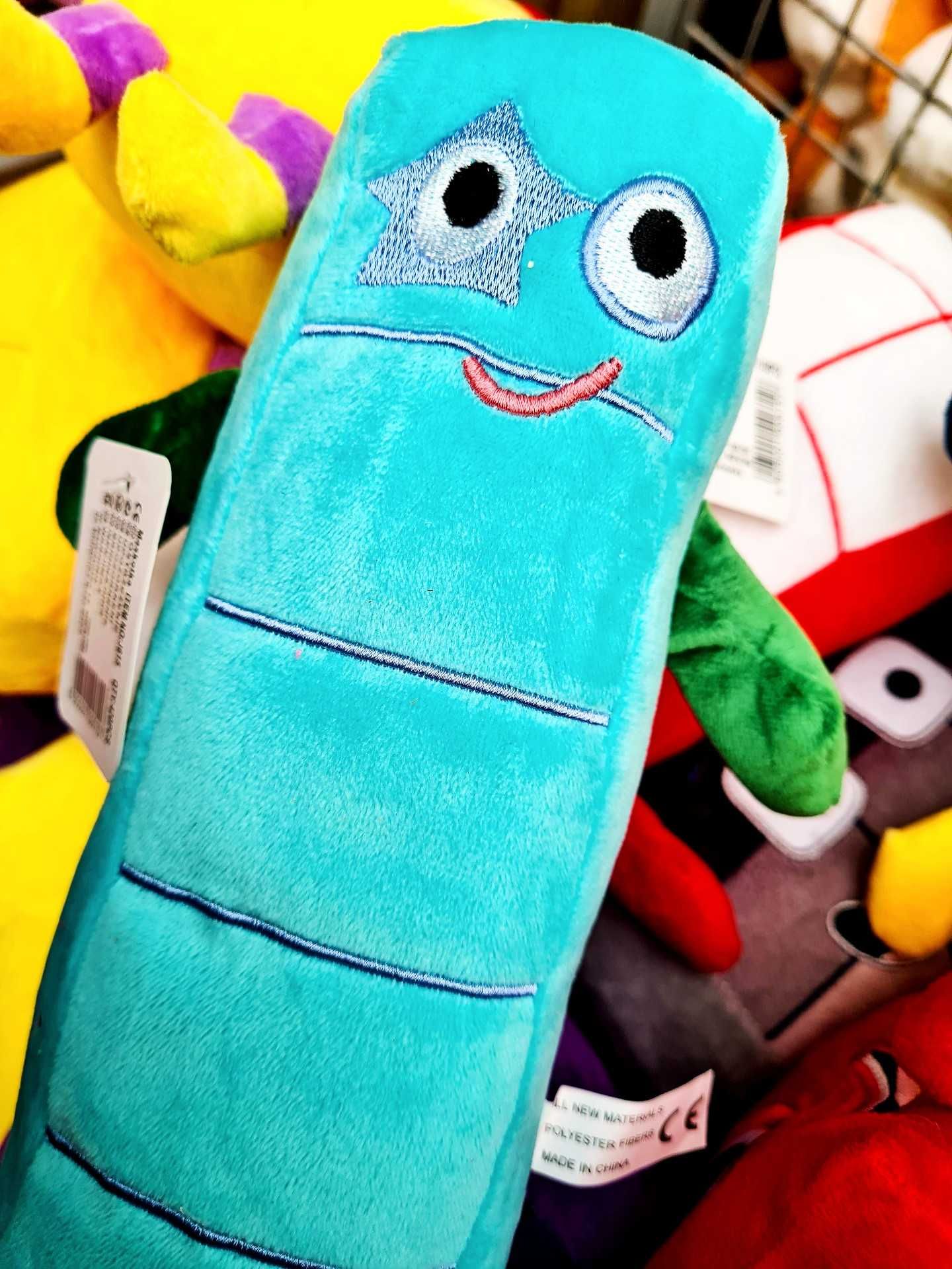 Przyjaciele Numberblocks 5 niebieska maskotka pluszak zabawka