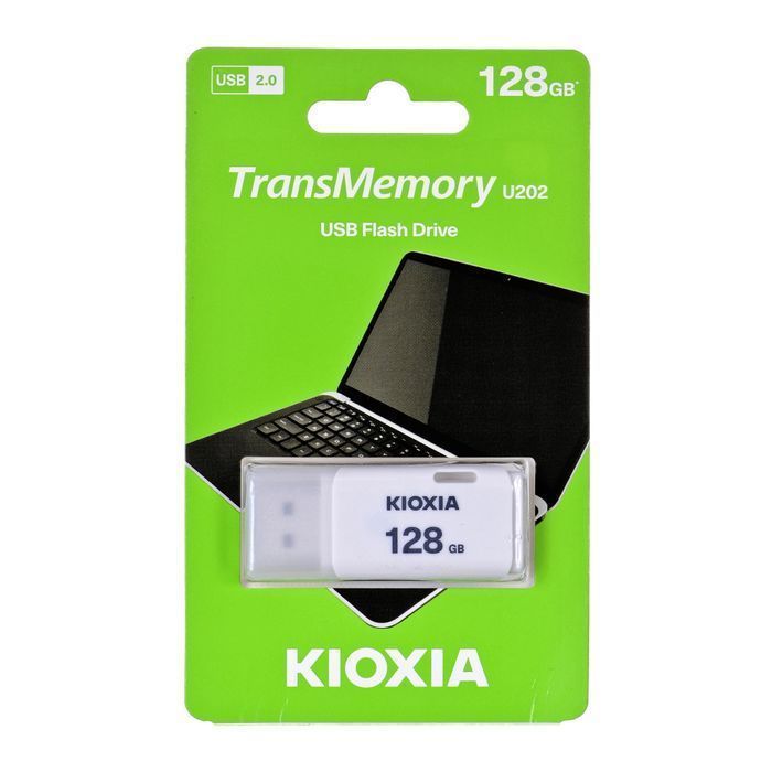 Kioxia Pendrive 128Gb Usb 2.0 Hayabusa U202 Biały