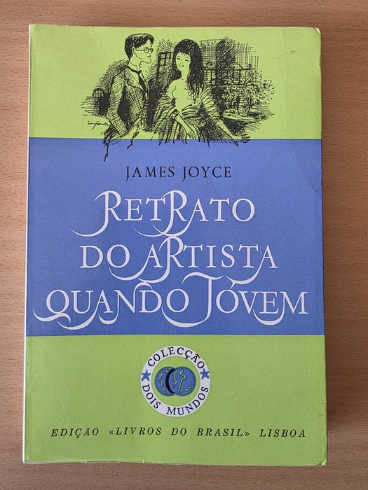 Livro "Retrato do Artista quando Jovem" de James Joyce