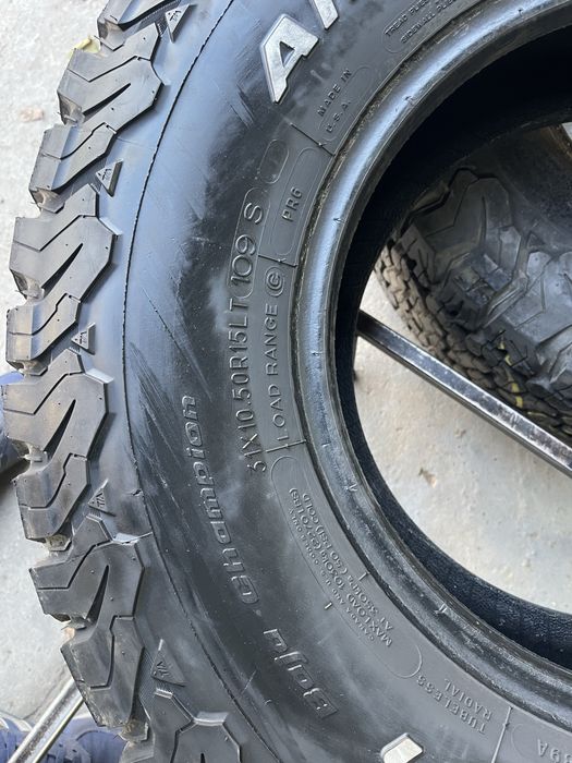 Шини 31*10,5R15 BF Goodrich K02 Склад Осокорки RLX