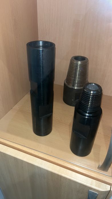 Муфты соединительные для буровых штанг, бурові замки, переходи