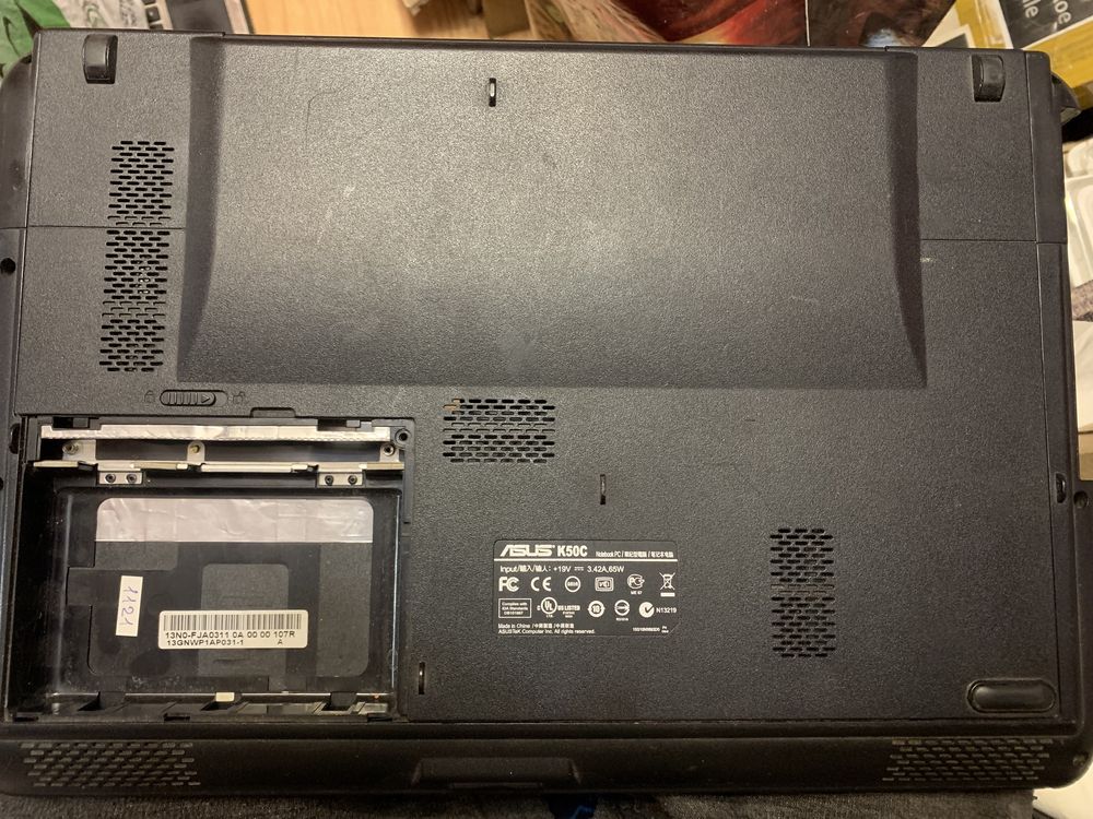 Поддон корпус топкейс Asus K50c сервисная крышка K50IJ