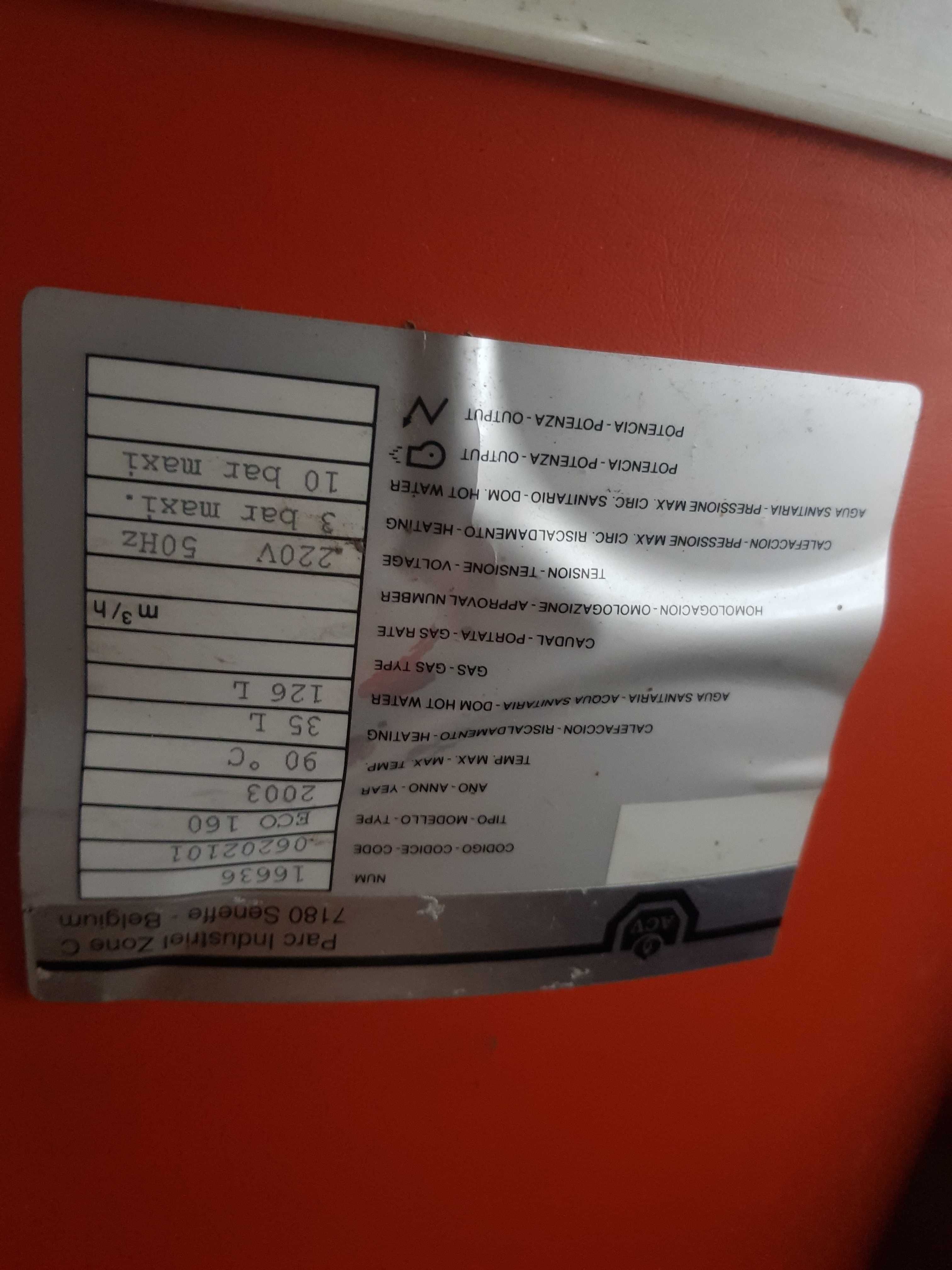 Bojler bufor wymiennik ACV ECO 160l