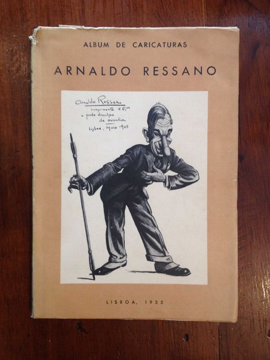 Arnaldo Ressano - Álbum de caricaturas