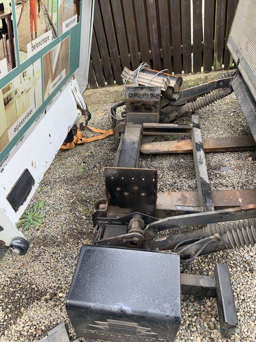 Winda załadowcza podest DHOLLANDIA 1000 kg super iveco mascott