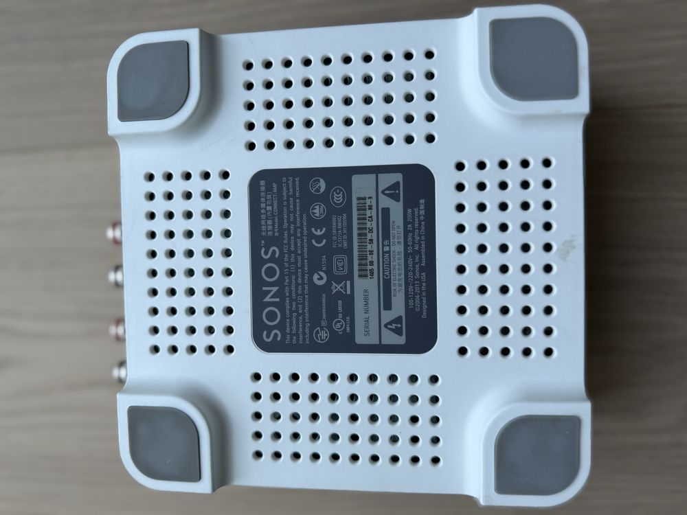 Amplificador sonos wifi