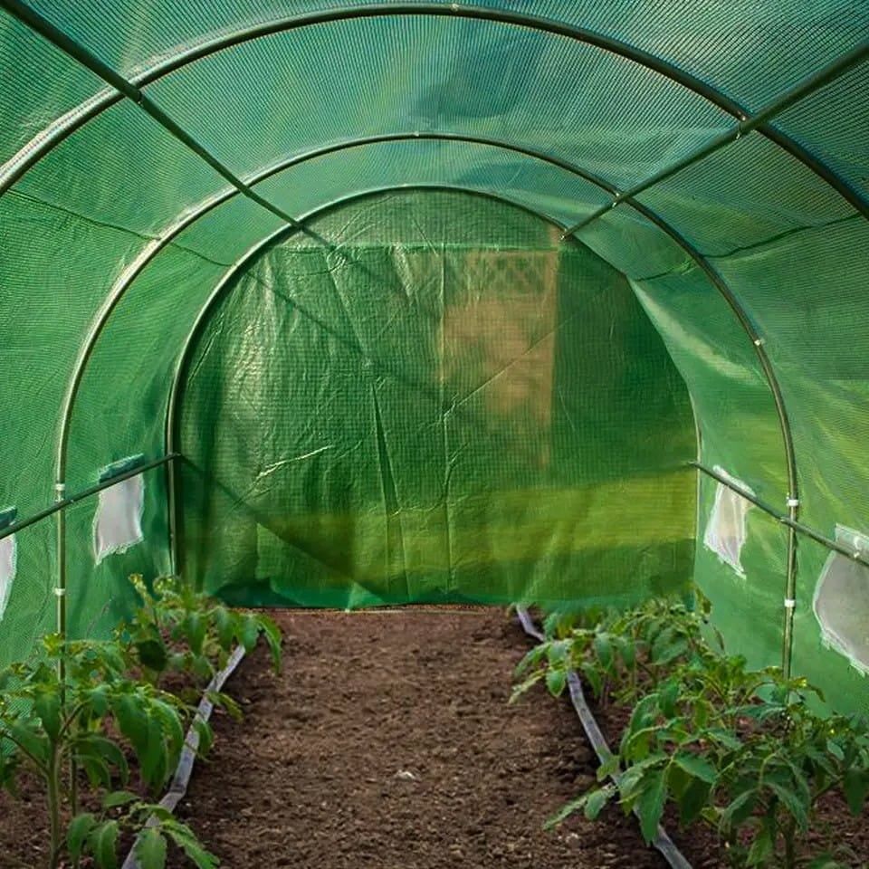 Tunel foliowy ogrodowy mini szklarnia 6m2 (3x2x2m) foliak UV szklarnia