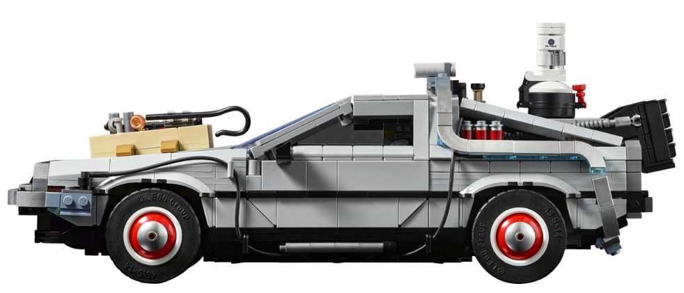 конструктор LEGO Delorean 1872 деталей/Назад в майбутнє/Машина часу