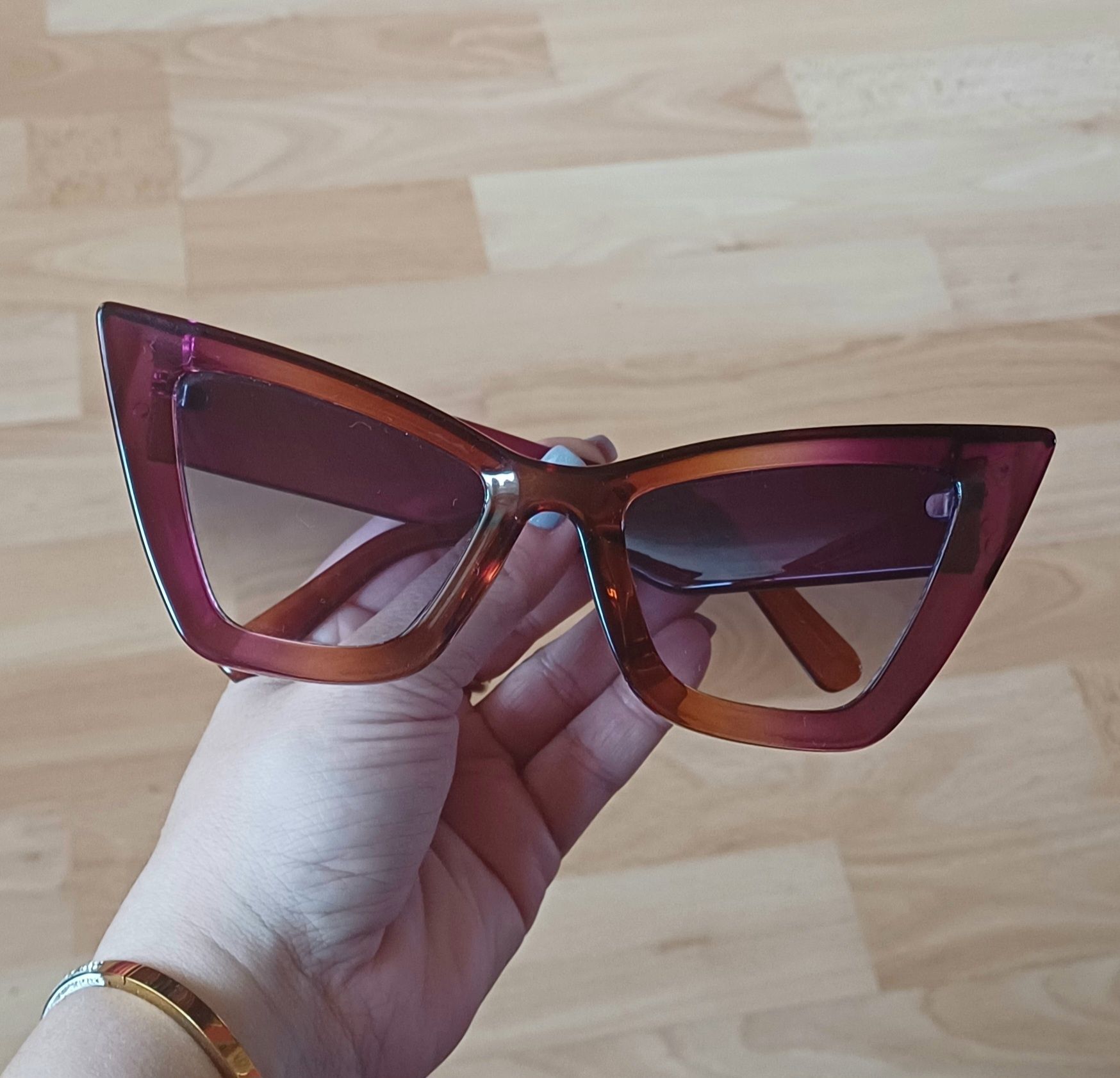 Piękne Okulary kocie