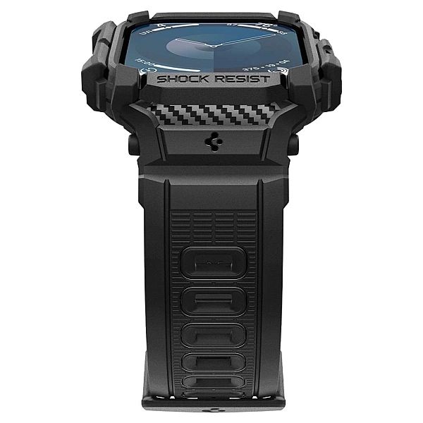 Etui Spigen Rugged Armor na Apple Watch 10/46 mm - czarne