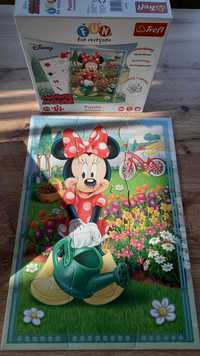 Puzzle Disney Myszka Minnie 3+ 15el.