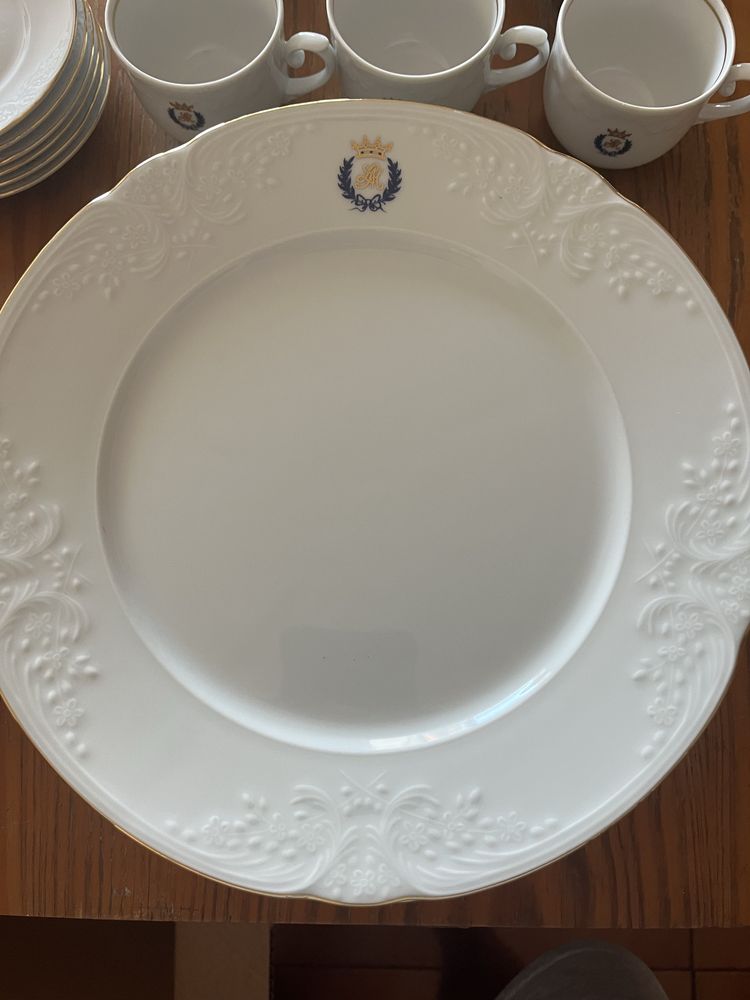 Conjunto de Louça Luxuoso Porcelanas Batalha