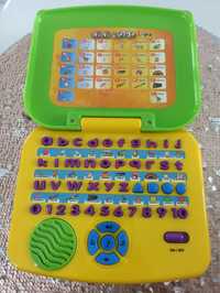 Laptop edukacyjny zabawka dla dzieci po angielsku