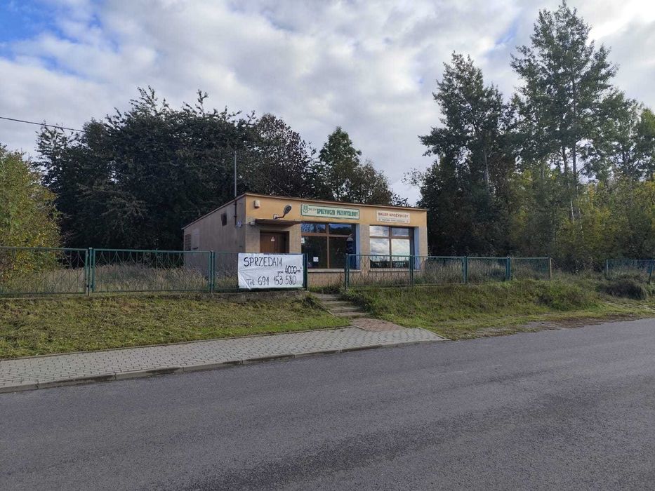 Działka wraz z budynkiem 3900m2- Przybiernowo gm. Brojce (Hossoland)