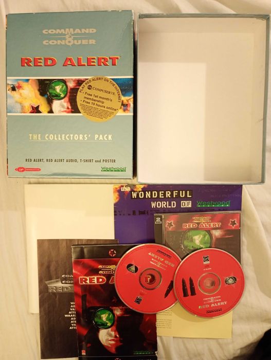 Command & Conquer Red Alert the Collector's Pack PC Big Box Eng